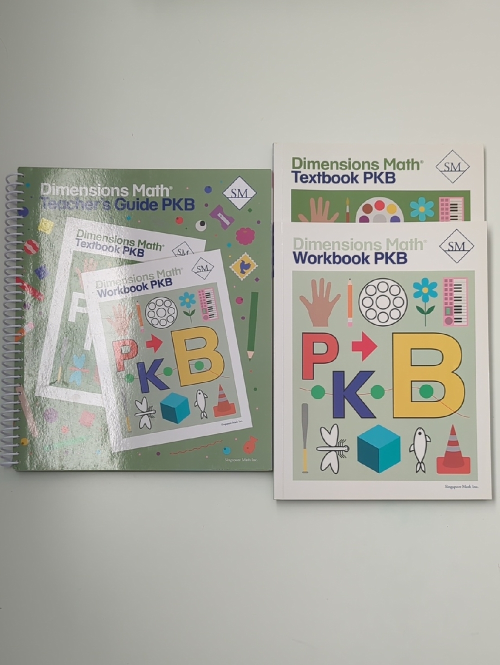Dimensions Math PKB Bundle – Teacher’s Guide, Textbook & Workbook